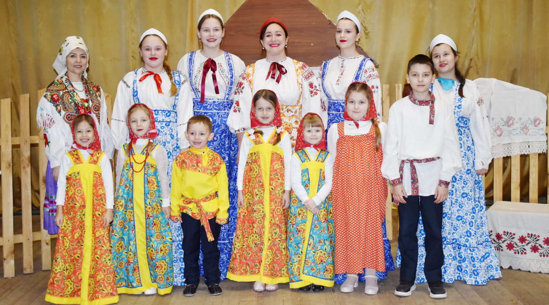 В районном Центре культуры состоялся праздничный концерт детской фольклорной студии «Соловушка»