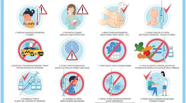 Профилактика гриппа, ОРВИ.Вакцинация