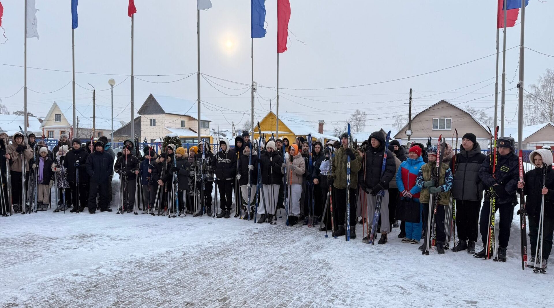 В Сураже состоялось спортивное мероприятие — Лыжня-2026