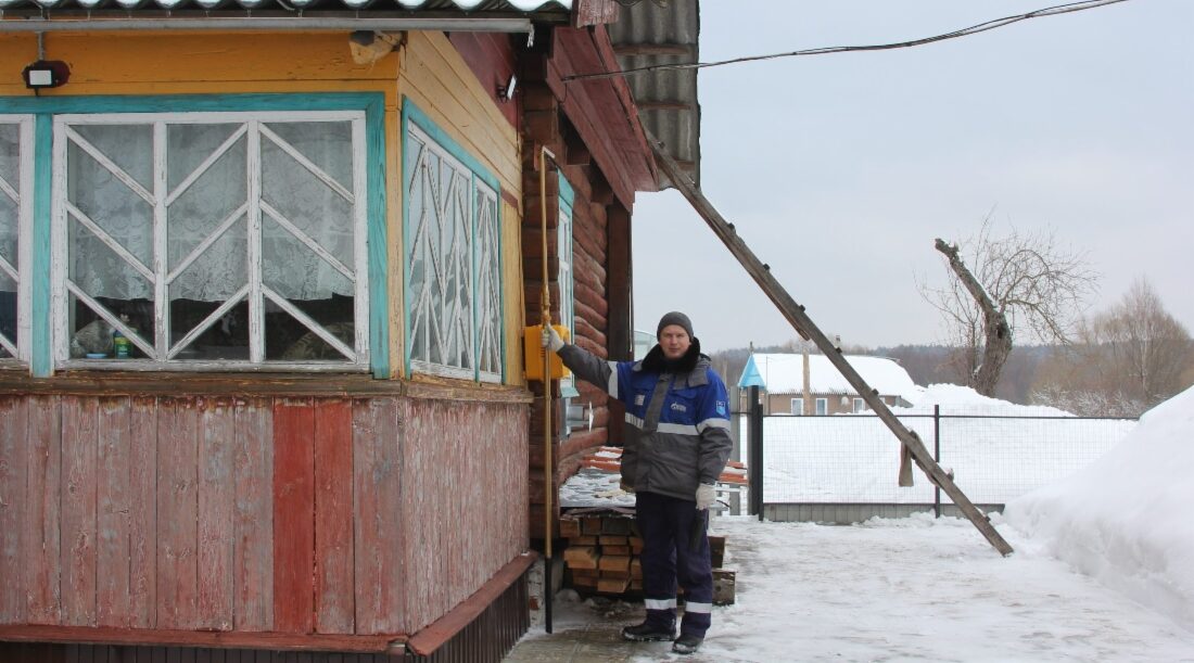 В Брянской области завершили газификацию деревни Архиповка
