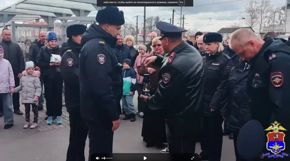 В Брянскую область передали частицу благодатного огня