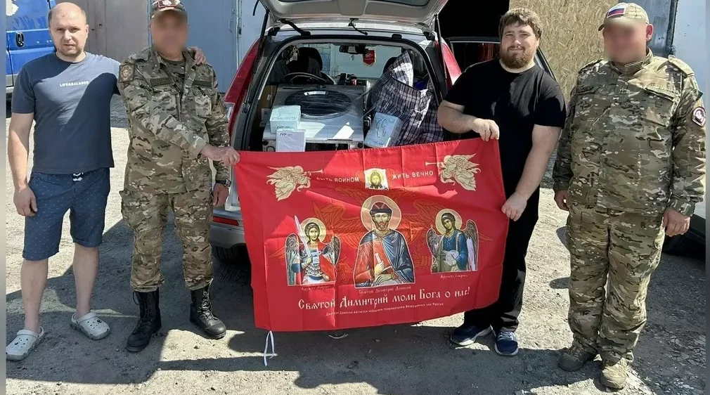 Епархия передала отряду «БАРС-Брянск» радиостанции и стиральную машину