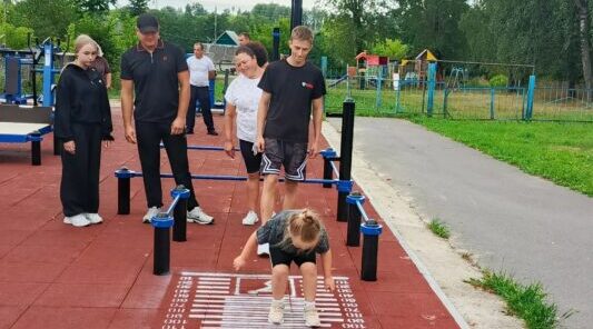 В Клинцовском районе в День физкультурника выполнили нормативы ГТО