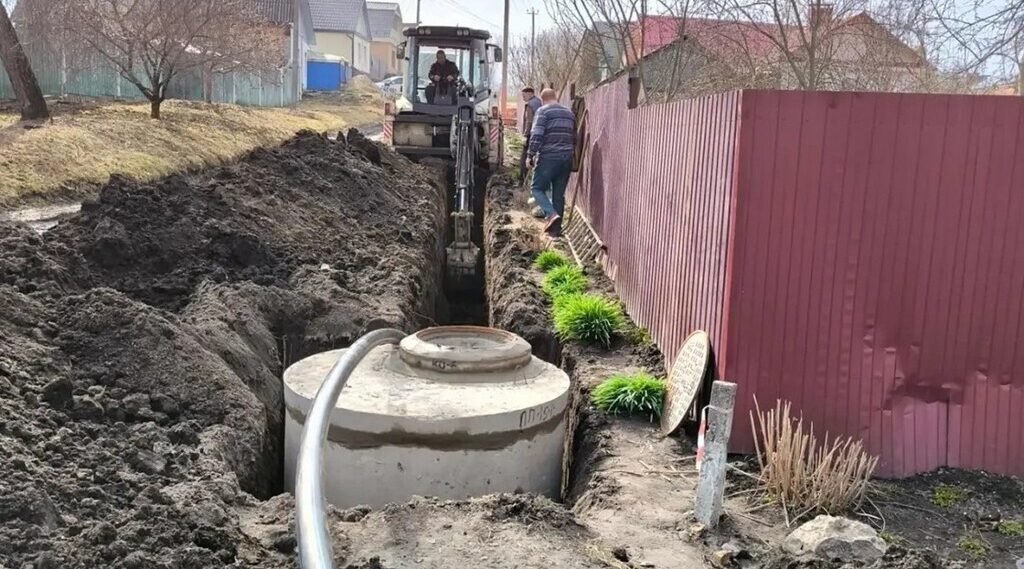 В Почепе завершен капитальный ремонт сетей водоснабжения