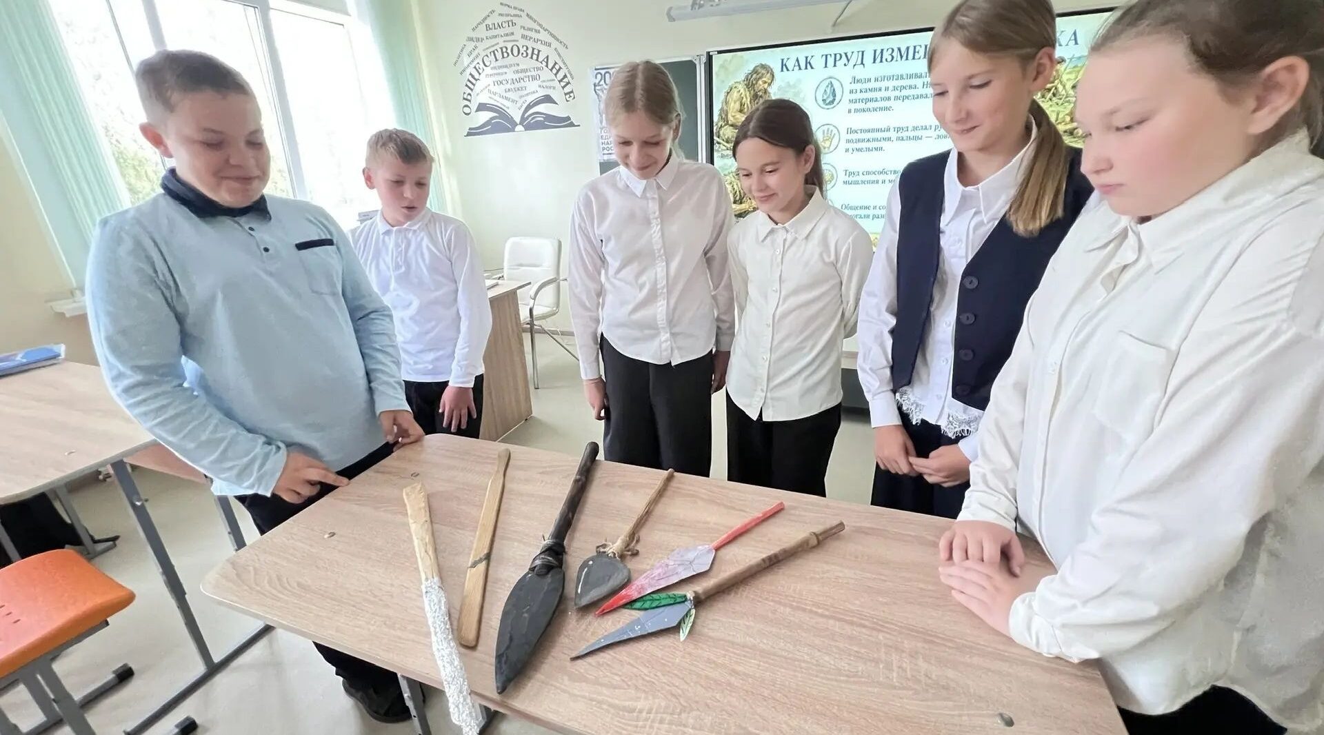 Пятиклассники Суражской школы №3 погрузились в древний мир