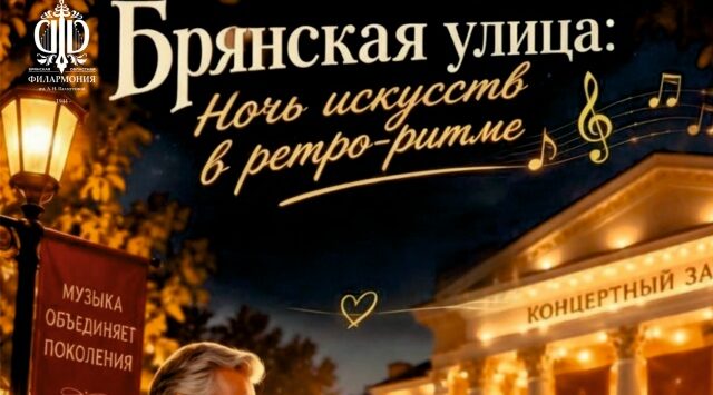 Брянская областная филармония приглашает на иммерсивную программу!